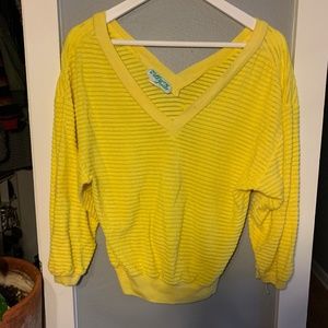 Vintage Yellow Top